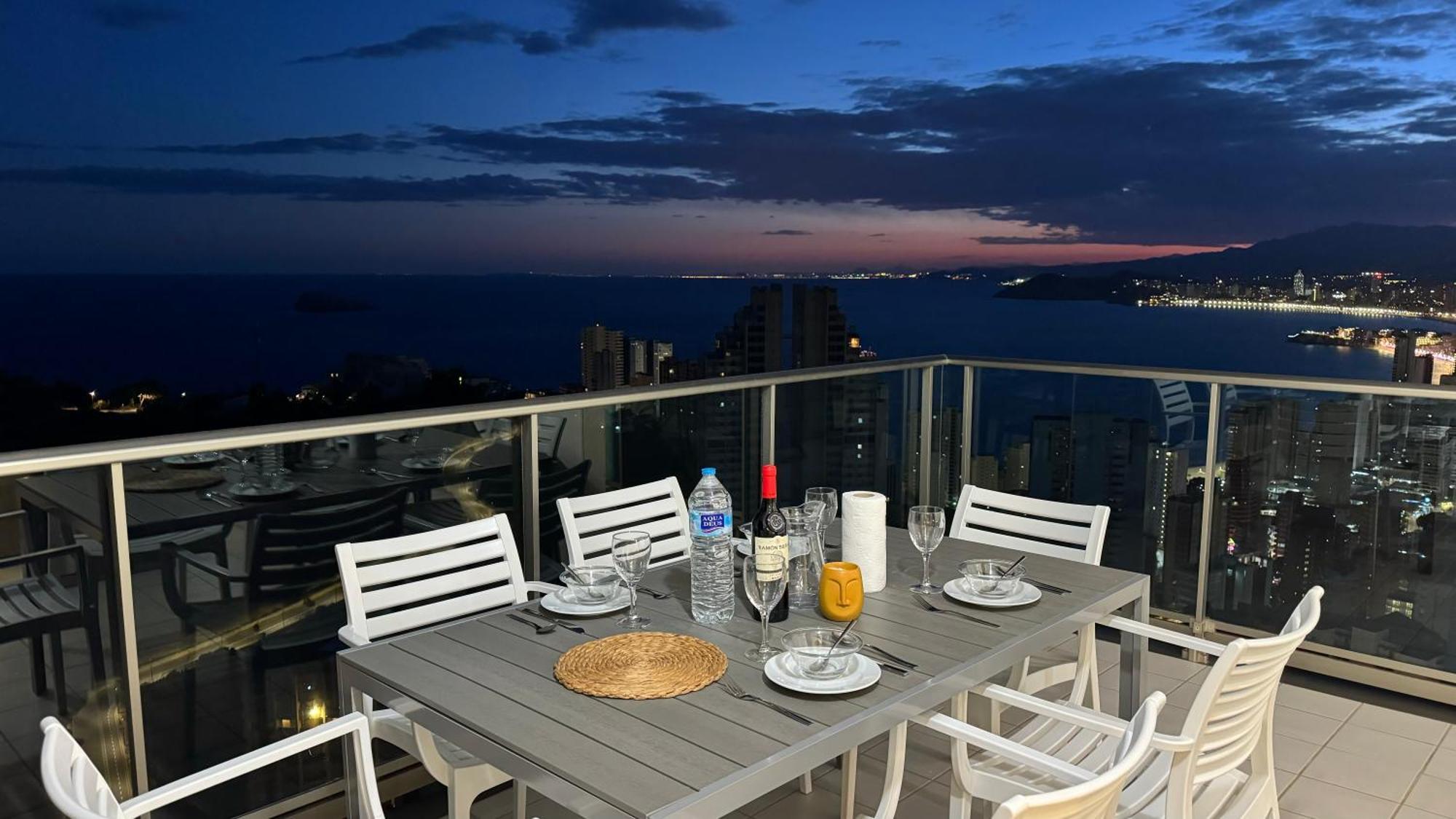 Planta 28 - 2 Dormitorios Con Vistas Benidorm Bagian luar foto