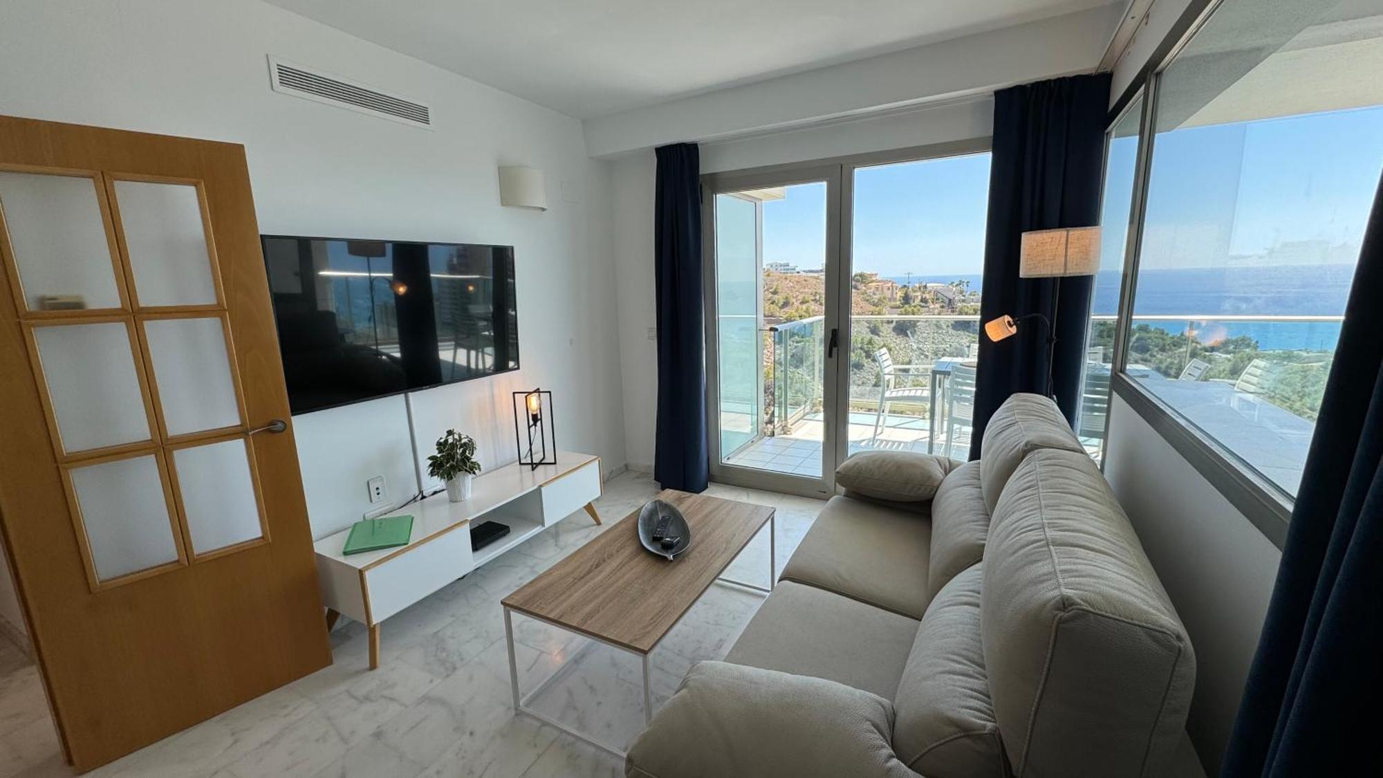 Planta 28 - 2 Dormitorios Con Vistas Benidorm Bagian luar foto