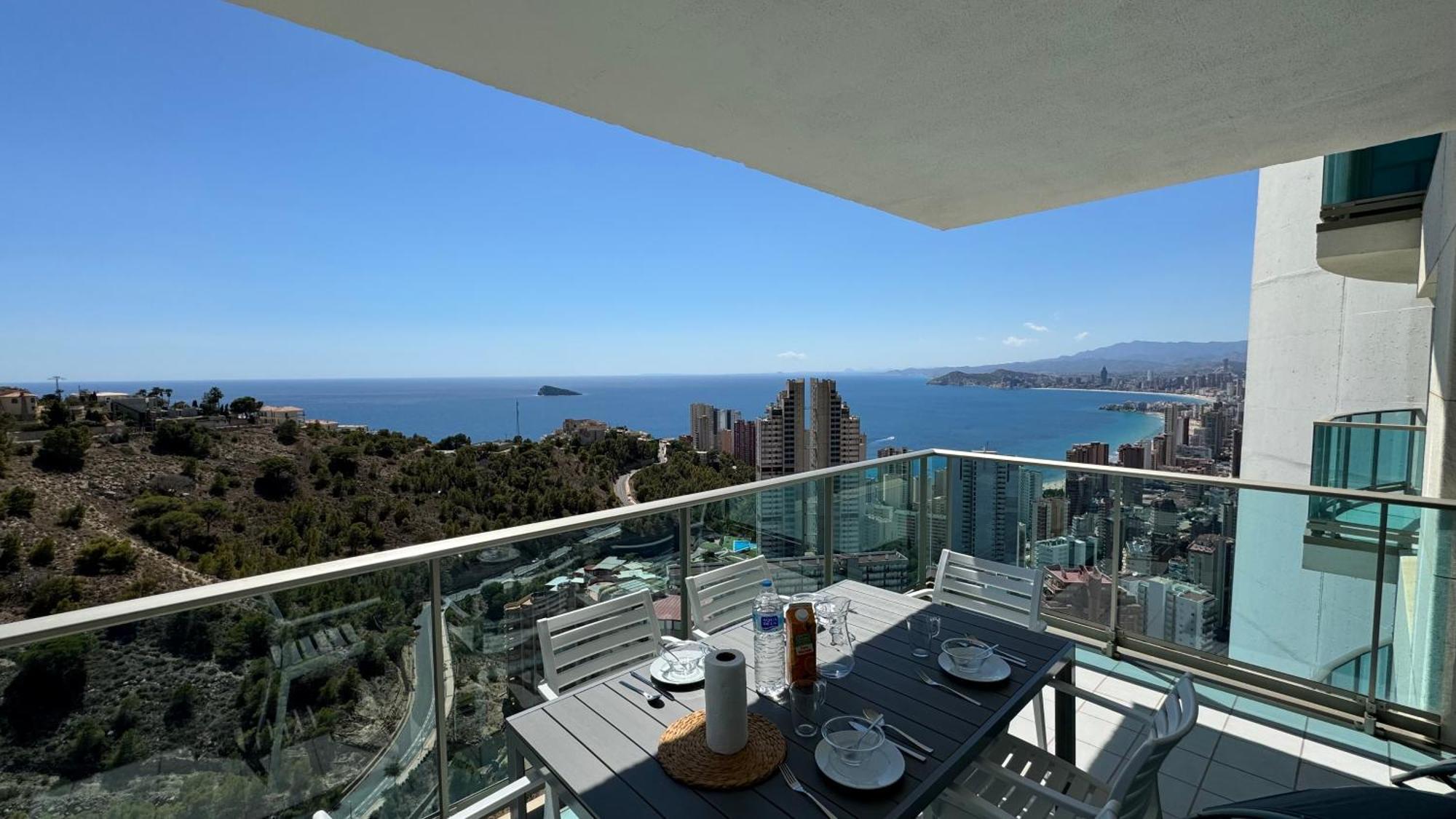Planta 28 - 2 Dormitorios Con Vistas Benidorm Bagian luar foto
