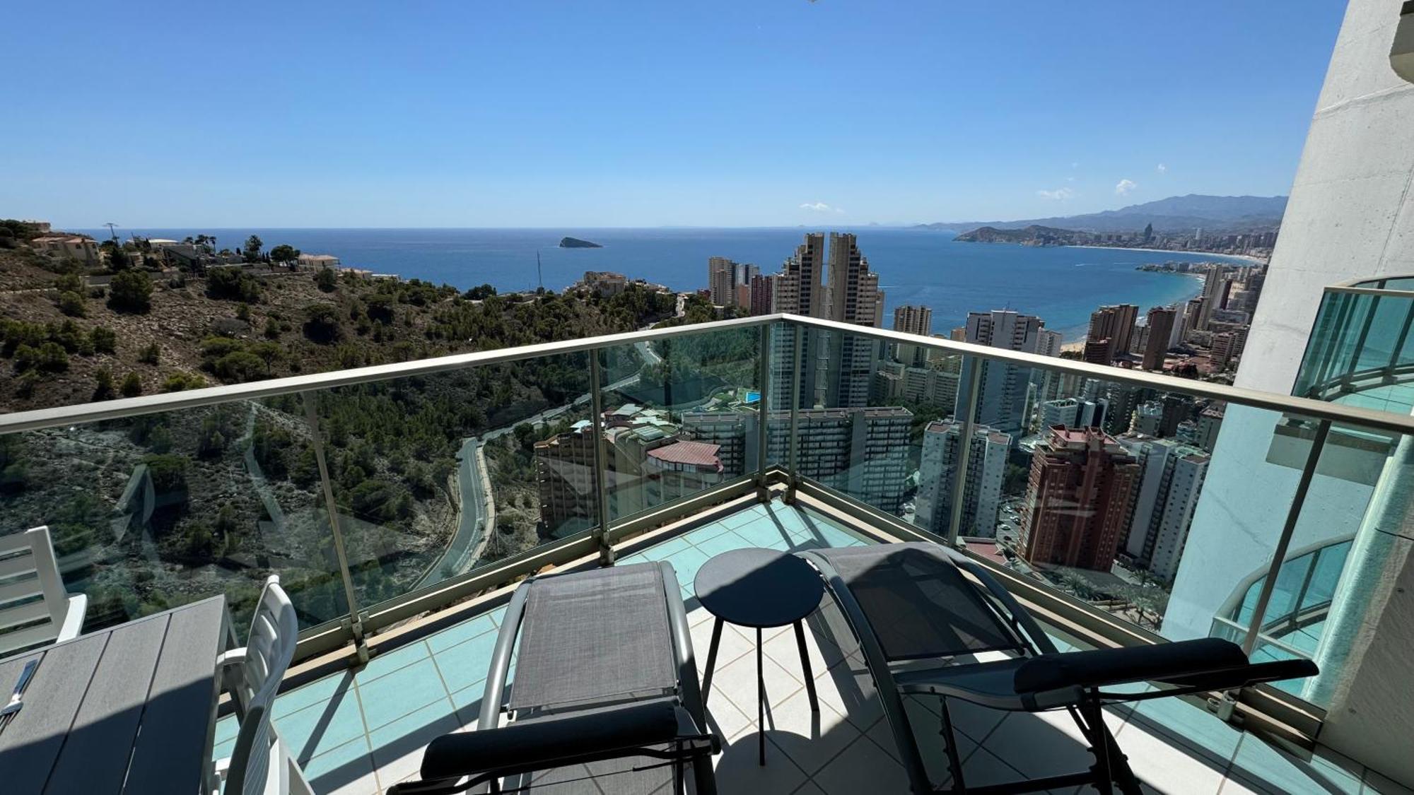 Planta 28 - 2 Dormitorios Con Vistas Benidorm Bagian luar foto