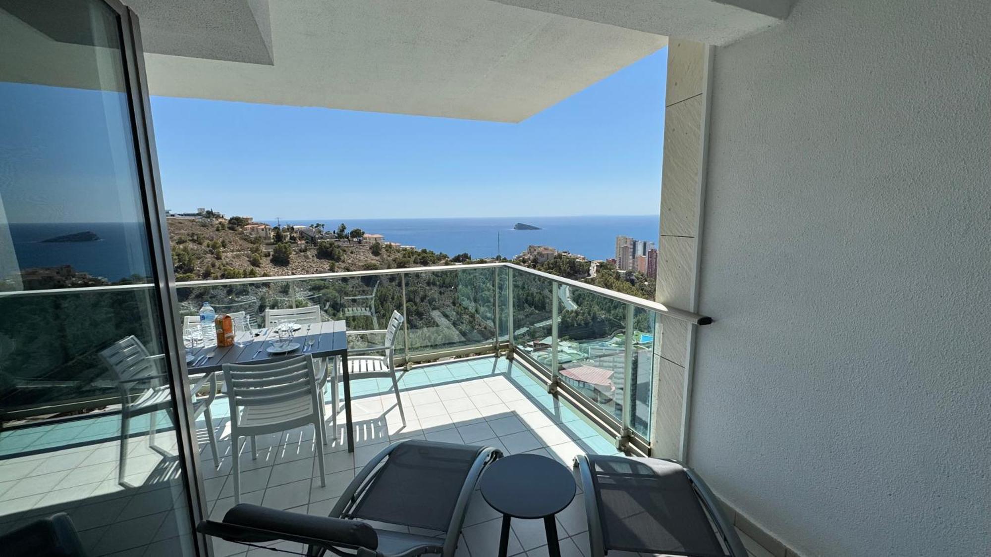 Planta 28 - 2 Dormitorios Con Vistas Benidorm Bagian luar foto