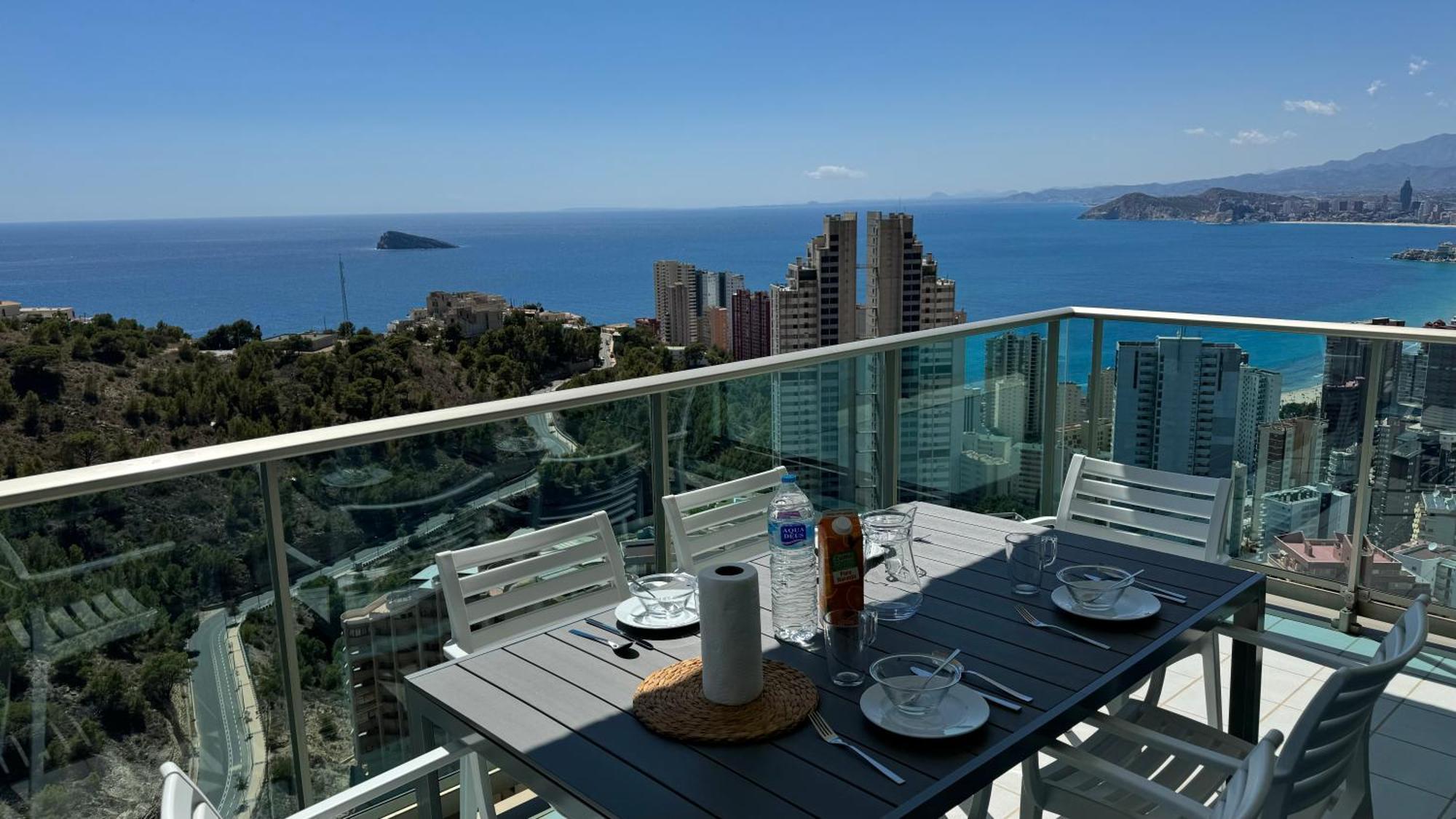 Planta 28 - 2 Dormitorios Con Vistas Benidorm Bagian luar foto
